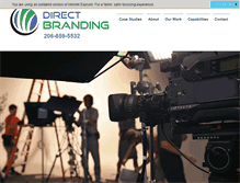 Tablet Screenshot of directbranding.com